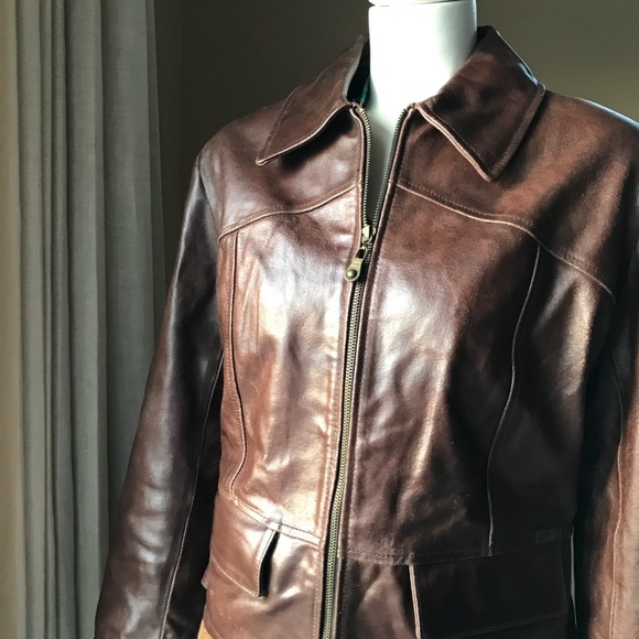 Vintage guess leather jacket - Picture 3 of 8